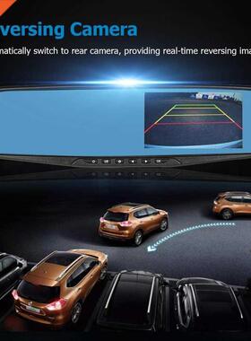 4.'' Dual Lens Car DVR Camera Dash Cam Rear