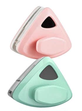 Handheld Double Sided Magnetic Glass Wiper Rubber Scratch