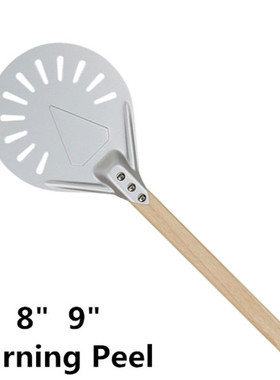 7 8 9 inch Perforated Pizza Turning Peel Pizza Shovel