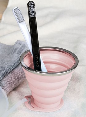 270ML Collapsible Travel Cup Silicone Outdoor Portable Foldi