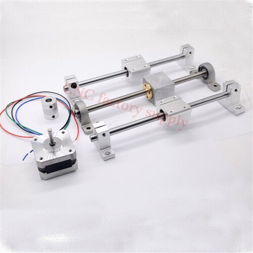 3D Printer guide rail sets T8 Lead screw length 300mm + line