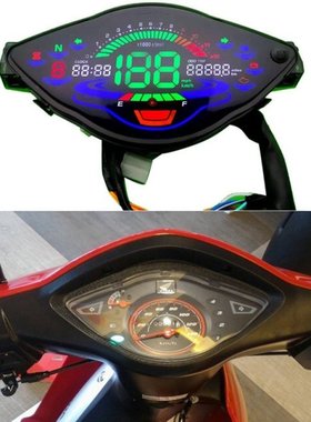 Motorcycle LCD Digital Meter Odometer for Honda Wave100 Wave