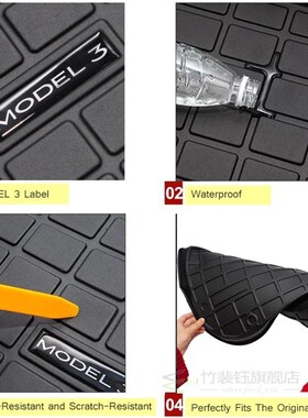 2021 New Car Front Trunk Storage Mat For Tesla Model 3 Car A