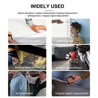 3in1 Digital Multi-function Measure Tape Infrared Laser Dist