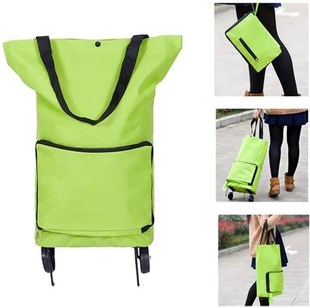 Folding Home Trolley Shopping Bag Wheels Reusable Portable E