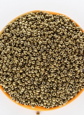 Gold Color  Bugle Czech Glass  Spacer Beads 1000pcs/lot