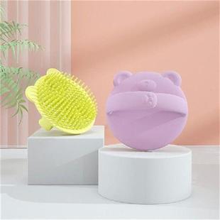 Remove Shampoo Scale Artifact Brush Silicone