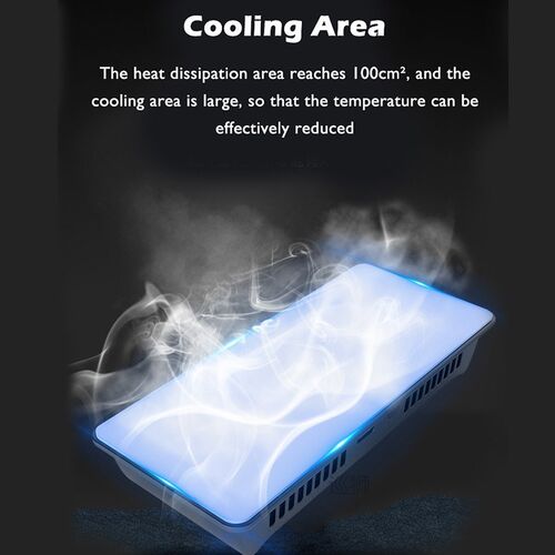 Dual Module Tablet Cooler Pad High Power Cooling Fan 10 inch