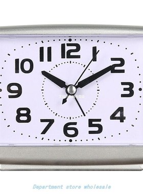 Square Digital Mini Snooze Function Bedroom Bedside Gift Des