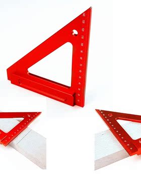 Precision Triangle Ruler Woodworking Tool High Quality Measu