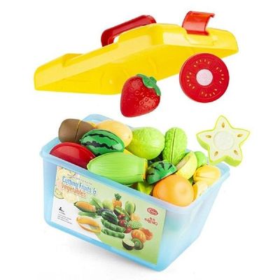 Simulation Artificial Fruits Vegetables Pretend Play Toy