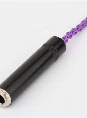 New HIFI 4-Pin XLR Male Balanced to 6.35mm 1/4 Female Single