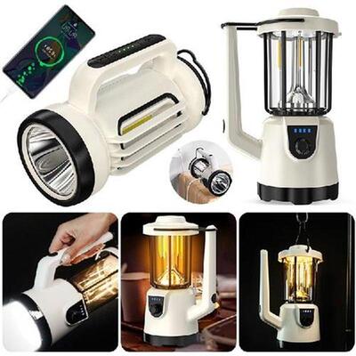 Multifunctional Camping Light Waterproof Strong Light Flashl