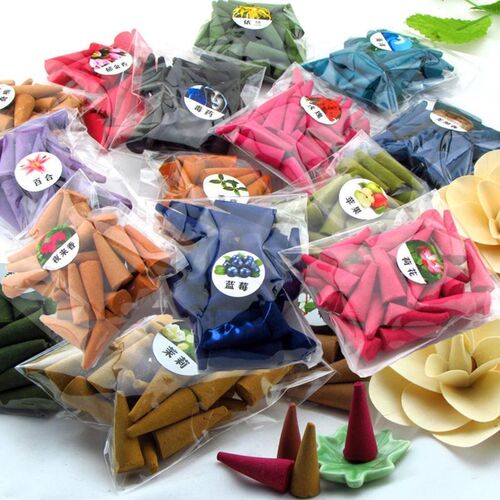 Natural Sandalwood Incense Cones  Backflow Tower Accessories