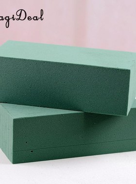 Inserting Fresh Flower Mud Floral Foam Bricks Wet Foam Block