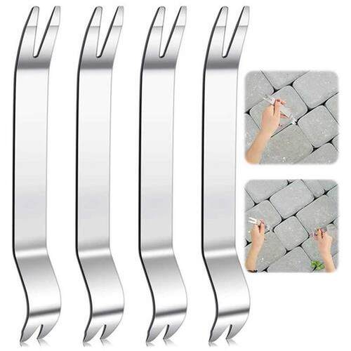 4Pcs Stainless Steel Skid Plate Snap Nail Lifter, Paver Extr