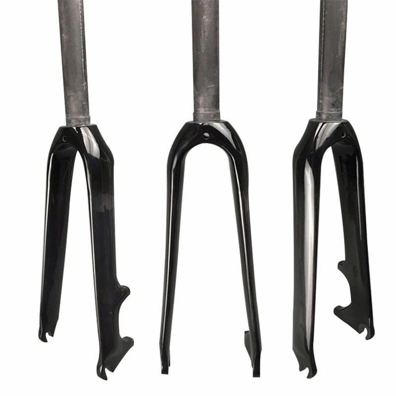 Full Carbon Fibre Cycling Folding BMX Front Fork Bike Fork B