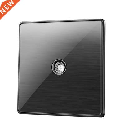 1 Gang Weak electricity class wall Black stainless steel ac