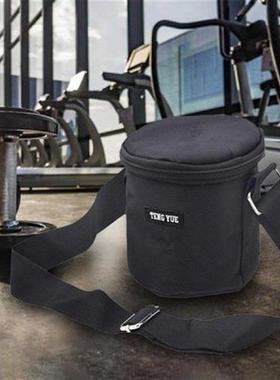 Oxford Fabric Dumbbell Plates Bag Adjustable Strap Barbell