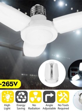 Super Bright Industrial Lighting 20W E27 Led Fan Garage Ligh