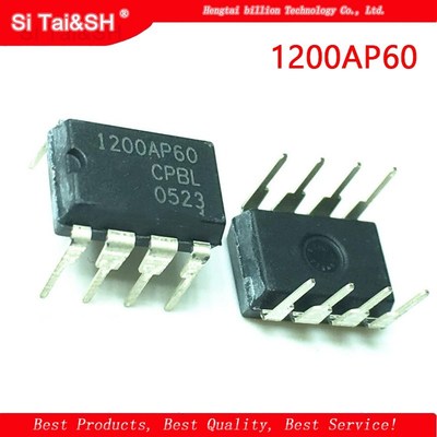 10PCS 1200AP60 1200P60 NCP1200P60 NCP1200AP60  DIP 8  Switc