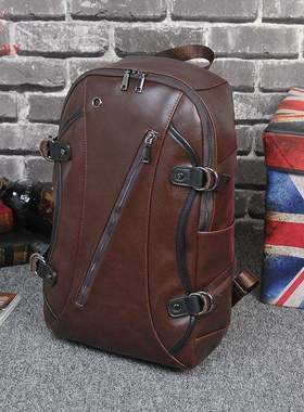Retro man Backpack bag boys travel shoulder bag high quality