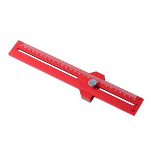 Multifunctional Ruler T-shaped Rulers Woodworking Scriber DI