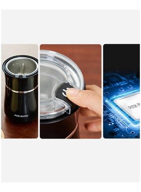 Mini Electric Coffee Grinder Beans Spice Mill Blender Nut Se