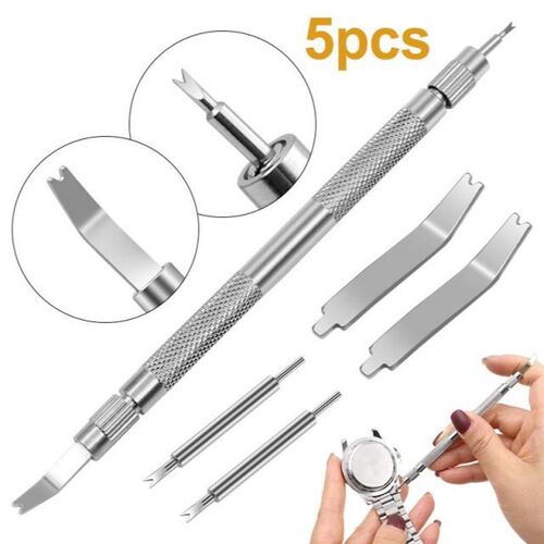 5PC Watch Tool Double head Spring Pine Needle Bar Pose Filed