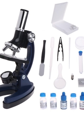 100x 600x 1200x Biological Microscope Set Student Educationa
