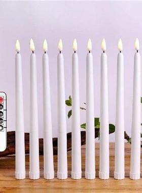 Pack Of 6 Flickering Light Christmas LED Candles With