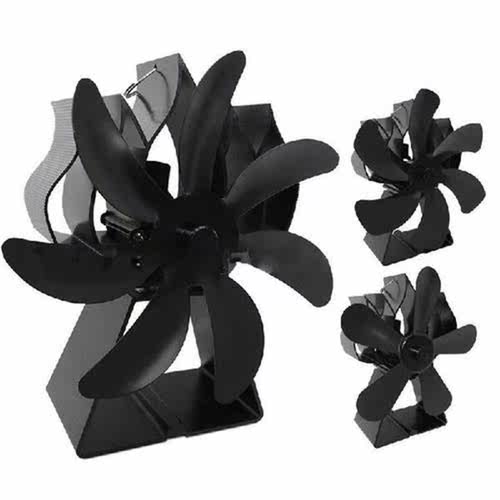 Energy Saving Fireplace Stove Fan 5/6/7blades Heat Powered