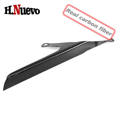 Motorcycle Real bon Fiber Rear Chain Guard Protection Cover