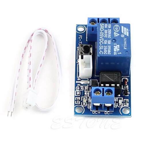 5V 1 Channel Latching Relay Module with Touch Bistable Switc