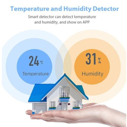 EWelink Smart Home Security Temperature And Humidity Sensor