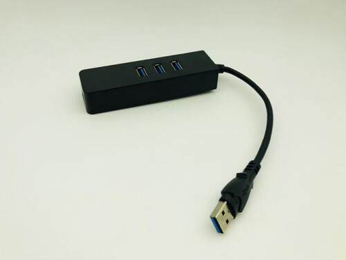 High Speed 3 Ports USB 3.0 Hub 10/100/1000 Mbps To RJ45 Giga