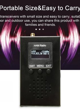 0.5MHz~30MHz uSDX Handheld Transceivers CW AM SSB Tri-Band M