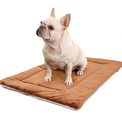 Pet Soft Fleece Thickened Pet Blanket Bed Mat For Puppy Dog