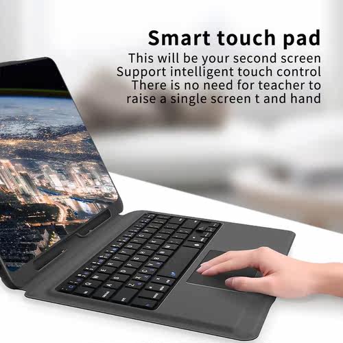 Universal Portable Wireless Keyboard With Touchpad Support W