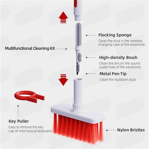 Hagibis Keyboard Cleaning Brush Computer Earphone Cleaning t