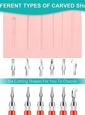 Rubber Stamp Making Kit,Block Printing Tool Kit,Linoleum Cut