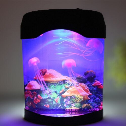 Jellyfish ank Marine World Swimng Mood Light LED Colorful Aq