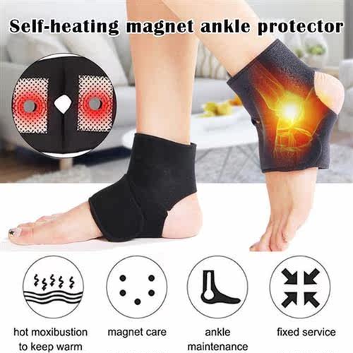 Self-heating Ankle Support Far Infrared Magnets