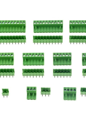 10sets HT5.08 Right Angle 2 3 4 5 6 7 8 9 10 12 pins Termina