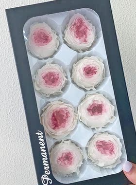 8PC Immortal Rose Flower Head high quality Grade A Preserved