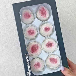 8PC Immortal Rose Flower Head high quality Grade A Preserved