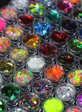 100 Kinds of Paillettes Love Heart Laser Ultrathin Glitter S