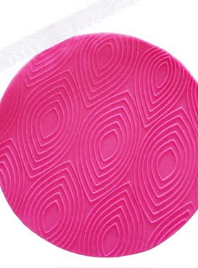 Crow's Feet Acrylic Embossing Fondant Rolling Pin Cake D