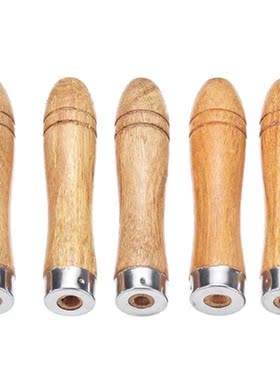 5pcs Wooden File Handle Metal Wood Rasp Woodworking Polishin