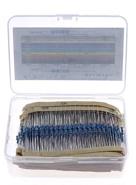 1460pcs 73 Kinds 1R-1M Value 1% 1/4W Metal Film Resistor Ass